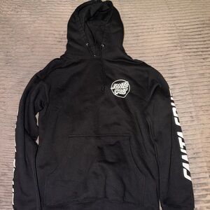 Santa Cruz  Black Hoodie